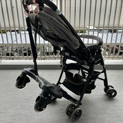 【2人育児に便利】ベビーカーステップ｜使用10回程度の画像