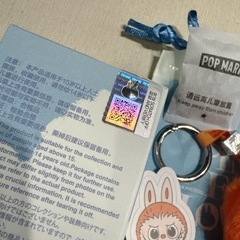 ラブブ　イニシャルZ   オレンジ　ぬいぐるみペンダント　マスコットの画像