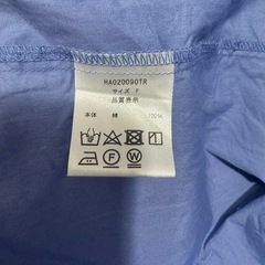 【美品】HARE　青紫 オーバーサイズシャツの画像