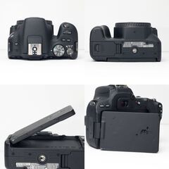 【全国送料無料】 Canon EOS Kiss X9✨Wi-Fi転送 カメラバッグ付 手振れ補正付き 高画質 超望遠レンズセット ズームセット✨ 届いたらすぐに使えます✨ キャノンの画像