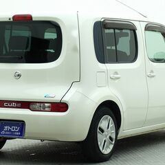 🌟頭金０円!!🌟日産 キューブ 　１５Ｘ　インディゴ＋プラズマの画像