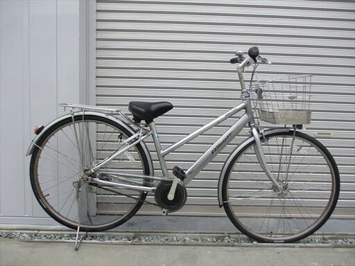 E554　★限定特価　整備済み★ブリヂストン　アルベルト★ 中古自転車 【　27インチ　シルバー　 】