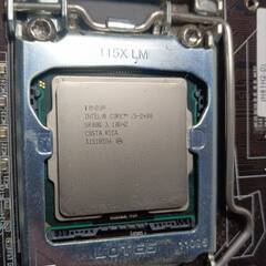 「手渡しのみ」CPU＆マザーセット の画像