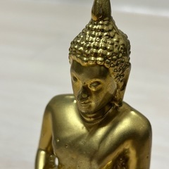 チベット密教 ゴールデン 仏陀（ブッダ）釈迦 像 置物の画像