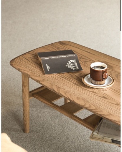 MOMO NATURALローテーブル 高度調整可能