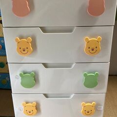 くまのプーさん　キッズチェストの画像