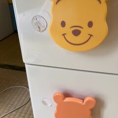 くまのプーさん　キッズチェストの画像