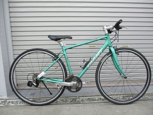 E556　★　23800円★整備済み スポーツ中古自転車 【クロスバイク　ジャイアント　エスケープ　グリーン】