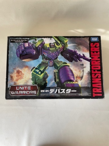 トランスフォーマー ユナイトウォリアーズ ビルドロン合体兵士 デバスター UW-04 中古品