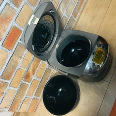 🎀象印🎀✨ IH炊飯ジャー ✨🔥3合炊き🔥❣️Kual 極め炊き❣️❄️ステンレスシルバー❄️❤️美品❤️の画像