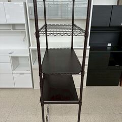 ★リユースのサカイ高崎店★TJ12956 (株)千趣会 メタルラック 茶 H181.5×D45.5×W90.5 クリーニング済みの画像