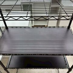 ★リユースのサカイ高崎店★TJ12956 (株)千趣会 メタルラック 茶 H181.5×D45.5×W90.5 クリーニング済みの画像