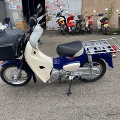 ホンダ　スーパーカブ50 実動　低走行　新聞配達仕様　AA07の画像