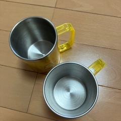 お話中　未使用品　ミニオン　ステンレス水筒とマグカップの画像