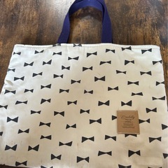 ハンドメイド　スクールバック　上履き入れの画像