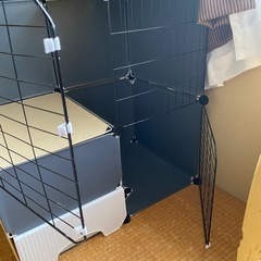 キャットゲージ　　組み立て式　猫のケージの画像