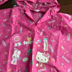 キティちゃん　レインカバー　カッパ　サンリオの画像