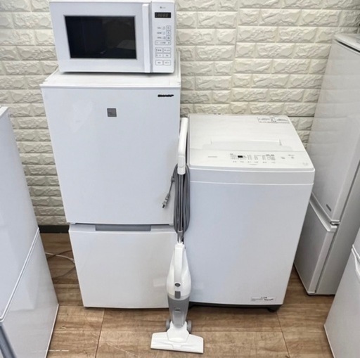 ご成約済み　③家電4点セット✨