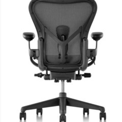 【HermanMiller】アーロンチェア Bサイズ フル装備 グラファイト 2024年納品 未開封の画像