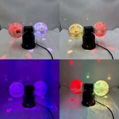 【✨光の演出✨】ADJ Jelly Cosmos Ball💡ミラーボール式LEDライト✨クラブ/イベント照明✨現状品✨簡易清掃済み・動作確認済みの画像