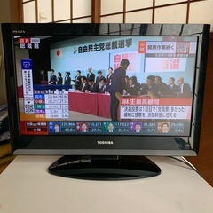 液晶テレビ 東芝、REGZAの画像