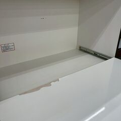 ★リユースのサカイ高崎店★TJ12960  レンジ台 白茶 H116×D42×W80 クリーニング済みの画像