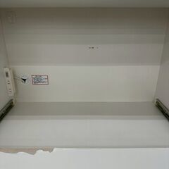 ★リユースのサカイ高崎店★TJ12960  レンジ台 白茶 H116×D42×W80 クリーニング済みの画像