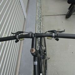 E565★　23800円★整備済み スポーツ中古自転車 【クロスバイク　ネスト　黒　48㎝】の画像