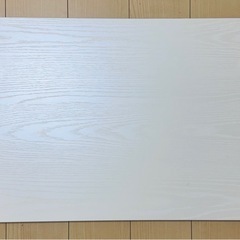 【解体済み・受け渡し簡単】早い者勝ち NITORI シスデデスク 白 1500円 の画像