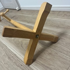 ポールハンガー　木製の画像