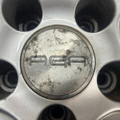 AGA 社外ホイール 17インチ 4本 8J5HPCD112+40 ベンツ/Eクラス audi/A6 VW/シロッコ等　(MHC448)クレジットカード QRコード決済可能の画像