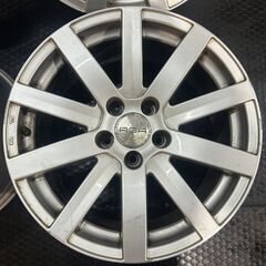 AGA 社外ホイール 17インチ 4本 8J5HPCD112+40 ベンツ/Eクラス audi/A6 VW/シロッコ等　(MHC448)クレジットカード QRコード決済可能の画像