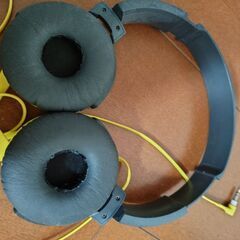 中古　ソニー SONY ヘッドホン MDR-XB450 : イエローの画像