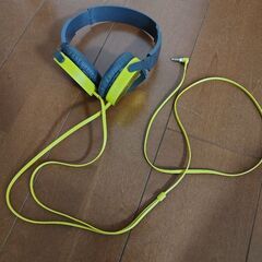 中古　ソニー SONY ヘッドホン MDR-XB450 : イエローの画像