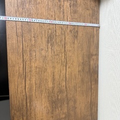 木目調パソコンデスク 80cm×50cmの画像