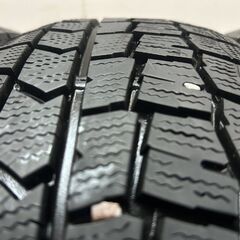 DUNLOP WINTER MAXX WM02 185/65R15 15インチ スタッドレス 4本 22～23年製 バリ溝 シエンタ アクア ティーダ ウイングロード等　(MTA116)クレジットカード QRコード決済可能の画像