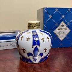 SEMPE ブランデー ルイ14世 王冠型陶器入り古酒の画像