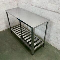 ステンレス製 作業台 厨房 厨房用品 W1200×D450×H800 店舗 店舗用品 飲食店 キッチン 業務用 台上作業台 A0555の画像