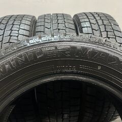 DUNLOP WINTER MAXX WM02 195/65R16 16インチ スタッドレス 4本 23年製 バリ溝 アテンザセダン ロッキー レックス等　(MTF138)クレジットカード QRコード決済可能の画像