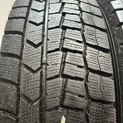 DUNLOP WINTER MAXX WM02 195/65R16 16インチ スタッドレス 4本 23年製 バリ溝 アテンザセダン ロッキー レックス等　(MTF138)クレジットカード QRコード決済可能の画像