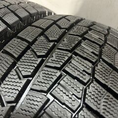 DUNLOP WINTER MAXX WM02 195/65R16 16インチ スタッドレス 4本 23年製 バリ溝 アテンザセダン ロッキー レックス等　(MTF138)クレジットカード QRコード決済可能の画像