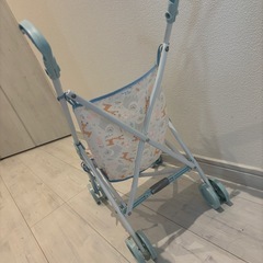 メルちゃんなどに！　おもちゃのベビーカーの画像