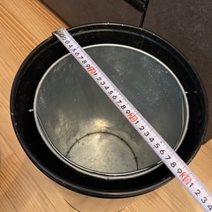 スチールゴミ箱　PUSH式の画像