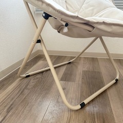 リラックスチェア　1人掛け　折りたたみ椅子の画像