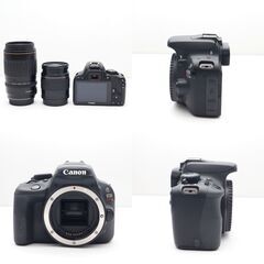 【全国送料無料】 Canon EOS Kiss X7✨ カメラバッグ付き✨ スマホ転送OK✨超軽量 超望遠 ダブルレンズセット ✨ 届いたらすぐに使えます✨ キヤノン キャノの画像