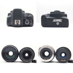 【全国送料無料】 Canon EOS Kiss X7✨ カメラバッグ付き✨ スマホ転送OK✨超軽量 超望遠 ダブルレンズセット ✨ 届いたらすぐに使えます✨ キヤノン キャノの画像