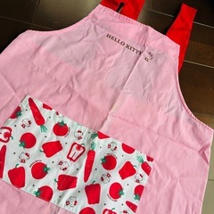 キティちゃん　エプロン　サンリオの画像