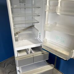 【良品】SHARP 5ドア冷蔵庫 SJ-ES41W-S 2012年製 通電確認済み シルバー 人気 早い者勝ち 引取歓迎 配送OKの画像