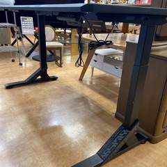 【来店いただける方限定】　IKEA   ゲーミング電動昇降デスク　ブラック　程度B  　【トレファク摂津店】の画像