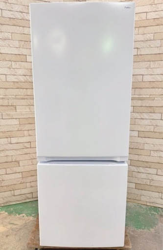 (送料無料) 2022年 美品 156L 冷蔵庫 ガラス棚 大容量ドアポケット フルオープン扉 フロント庫内LED灯 格安販売 ④